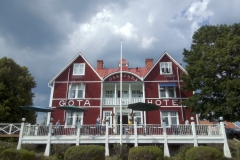 altehrwürdiges Hotel am Göta-Kanal