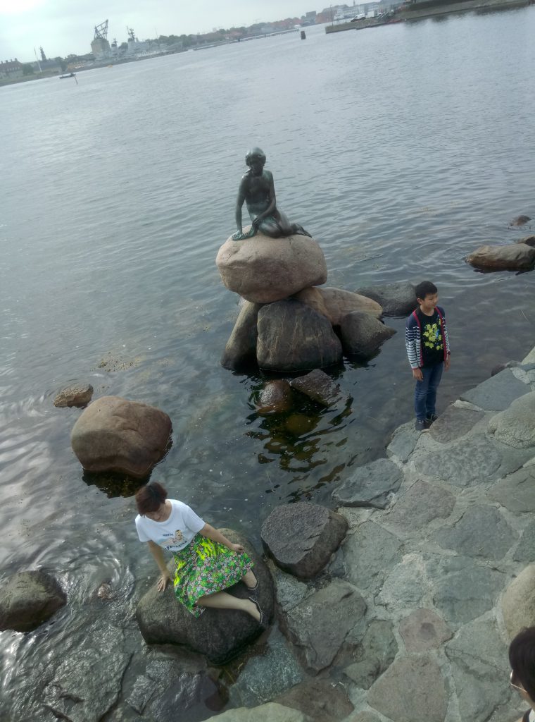 die kleine Meerjungfrau in Kopenhagen